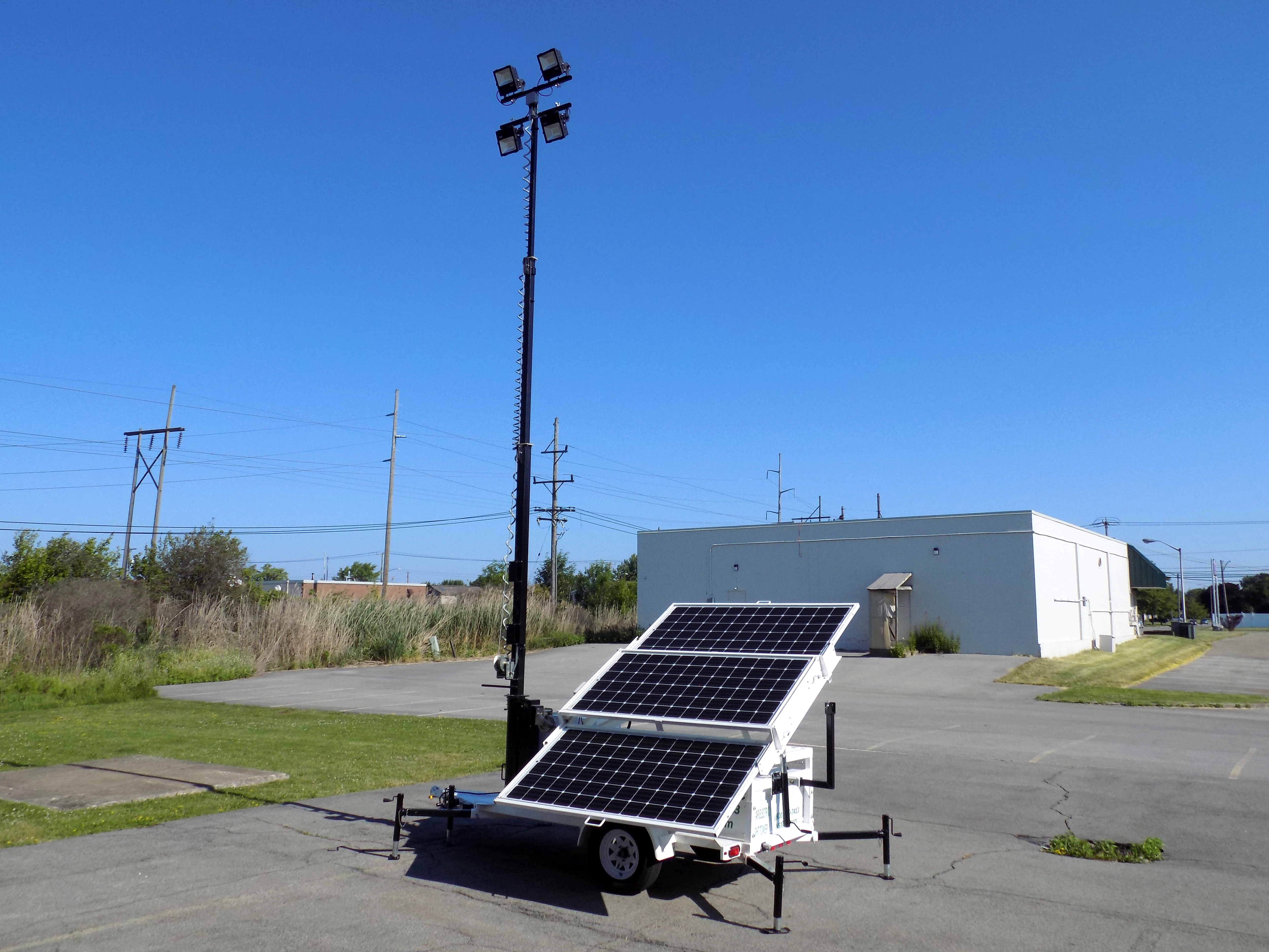 Solar Electric Light Tower_ Pic 2