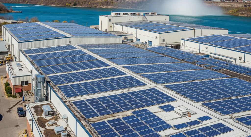 niagara falls commercial solar panels